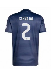 Real Madrid Daniel Carvajal #2 Voetbaltruitje Uit tenue 2025-26 Korte Mouw
